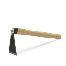 Small Hoe for Gardening - Steel Cultivating Tool for Weeding, Digging, Aerating Soil, and Fertilization
