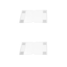 2pcs 4x6 Inch Photo Frame Clear Acrylic Wall Frame for Home Store