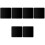 6 Pcs Table Photography Black Background Display Board 3