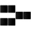 6 Pcs Table Photography Black Background Display Board 7