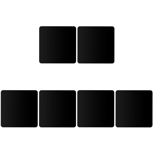 6 Pcs Table Photography Black Background Display Board 1