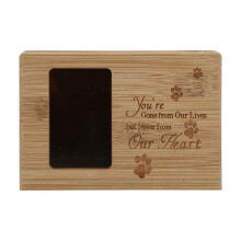 2pcs Wooden Pet Cremation Urn for Cats Dogs