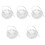 5pcs Heart-Shaped Ring Pillow with Handle 4