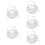 5pcs Heart-Shaped Ring Pillow with Handle 11