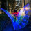 LED Wing 3 m/9.8 ft, 3 pilas AA, RGB multicolor 10