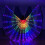 LED Wing 3 m/9.8 ft, 3 pilas AA, RGB multicolor 8