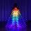 LED Wing 3 m/9.8 ft, 3 pilas AA, RGB multicolor 6