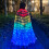LED Wing 3 m/9.8 ft, 3 pilas AA, RGB multicolor 7