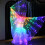 LED Wing 3 m/9.8 ft, 3 pilas AA, RGB multicolor 4