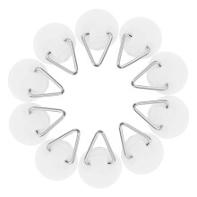 50pcs Self-Adhesive Wall Hooks for Photo Frames and Wall Art