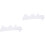 2 Pcs Silicone Mold Word Shape Craft Plate 4