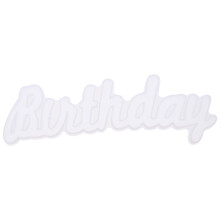 2 Pcs Silicone Mold Word Shape Craft Plate