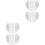 4 Pcs Crystal Glass Candlestick Wedding Decoration 5