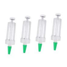4pcs Handheld Seeder Spreader for Lawns, Plastic Garden Dispenser Tool, Adjustable Seed Spreader for Easy Planting
