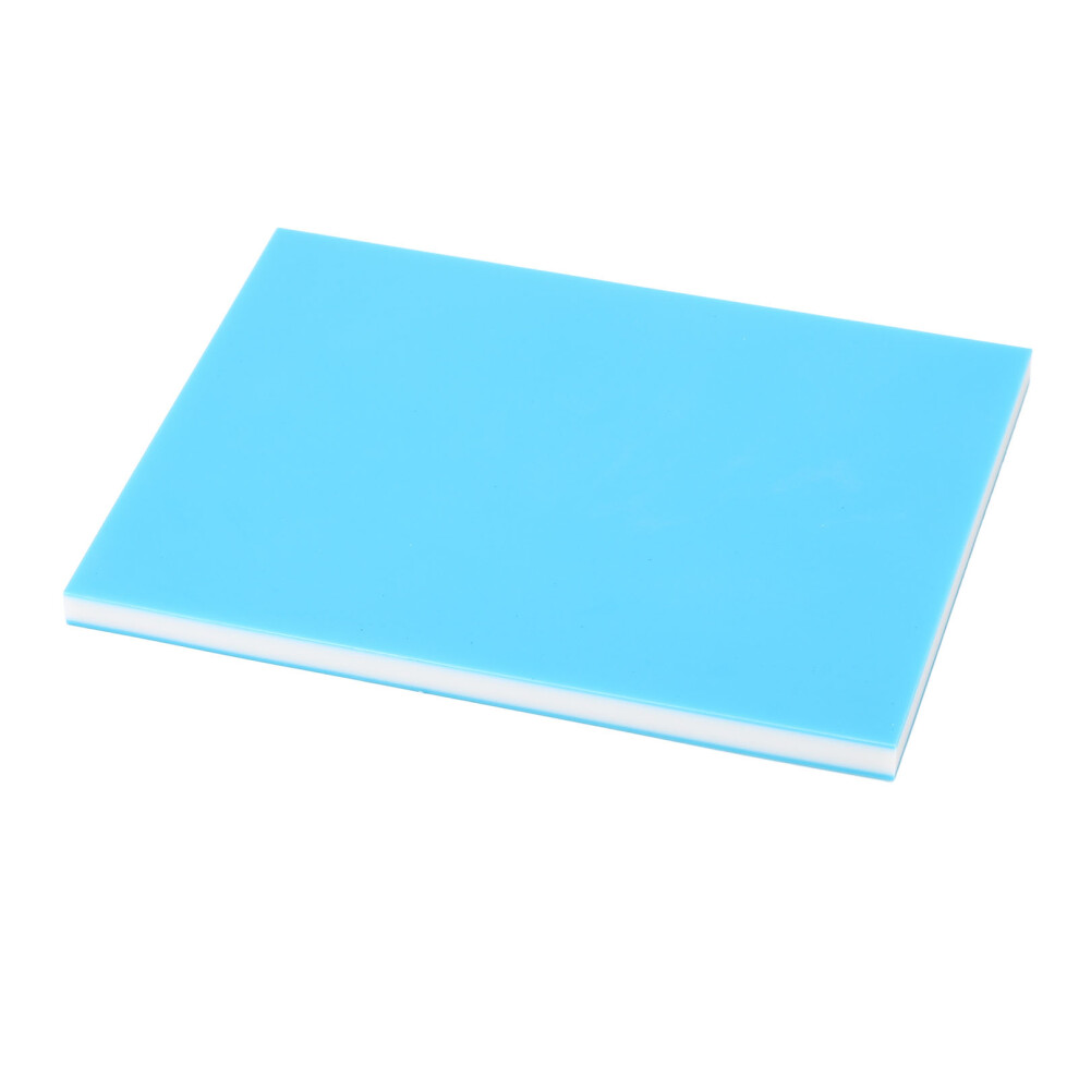 Rubber Carving Block 20x15x1cm Blue White for Printmaking Crafts-image-OPC-PKCK57M-NEW