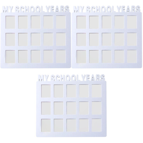 3pcs School Picture Collage Frame Graduation Frame 2