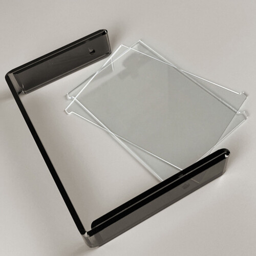 5pcs Rotating Floating Picture Frame Double Sided for Home 2