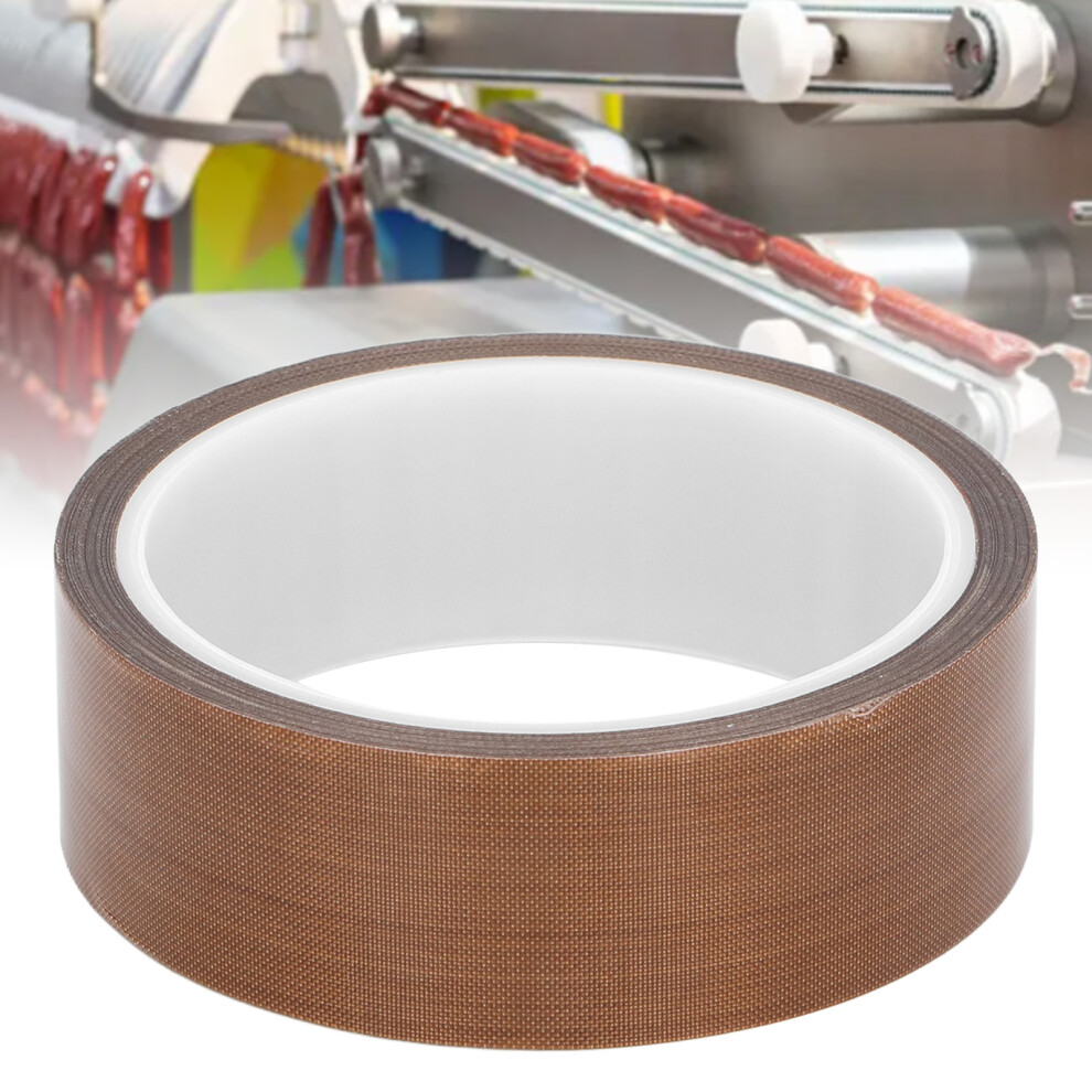 High Temp Ptfe Fiberglass Tape 0.18Mm Thick 30Mm Wide 10M Length 8781346853438