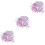 3pcs 5000pcs 2.5cm Wedding Party Confetti Mix 5