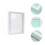 2 Pcs Double Sided Glass Photo Frame Specimen Clip 10
