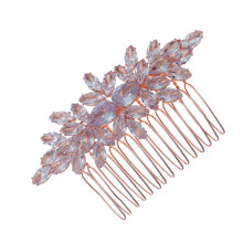 4pcs Wedding Hair Comb Rhinestone Side Comb for Girl