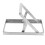 Portable Table Saw Support Foldable Metal Stand with Roller Design 16