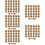 250 Sets Kraft Paper Tags Blank Gift Labels 11