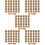 250 Sets Kraft Paper Tags Blank Gift Labels 8