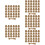 250 Sets Kraft Paper Tags Blank Gift Labels 10