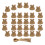 250 Sets Kraft Paper Tags Blank Gift Labels 1