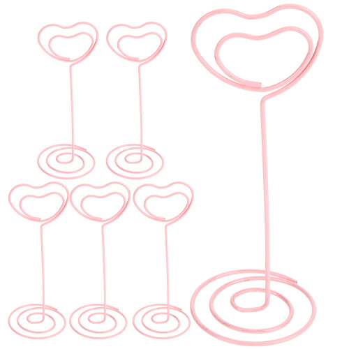 18 Pcs Desktop Memo Stands Photo Clips for Party Decoration