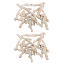 2 Packs 250g Crushed Coral Rock Aquarium Gravel for Fish Tank Filter