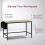 Vida Designs (Grey) Brooklyn Large Computer Desk - Home Office Study 6