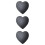 3pcs Heart Shape Plate Cheese Board Charcuterie Board 8