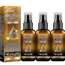 3x Biotin Hair Growth Spray Anti Hair Loss Fast Regrowth Scalp Treatment Serum