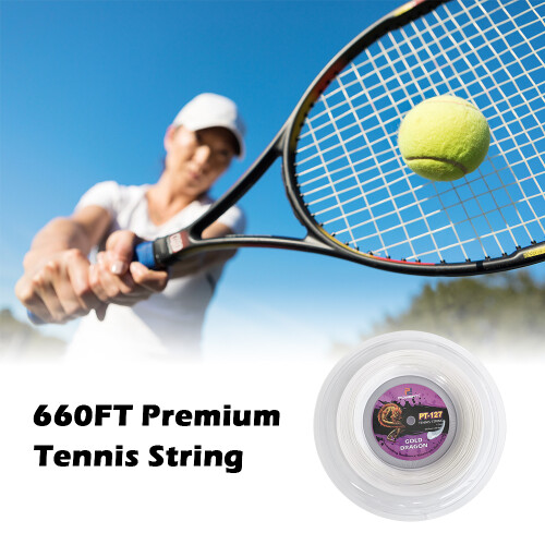 1.23mm Tennis String 200M/660FT Powerful Tennis 1
