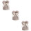 3pcs Kids Knitting Hat with Pompons and Bowknot 9