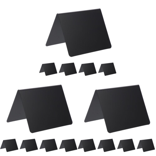 30 Pcs Mini Chalkboard Signs Acrylic Reusable Message Boards 1