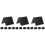 30 Pcs Mini Chalkboard Signs Acrylic Reusable Message Boards 4
