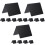 30 Pcs Mini Chalkboard Signs Acrylic Reusable Message Boards 3