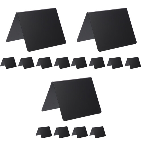 30 Pcs Mini Chalkboard Signs Acrylic Reusable Message Boards 2