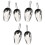 6 Pcs Stainless Pet Feeding Scoop Multifunction 4