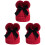 3pcs Kids Knitting Hat with Pompons and Bowknot 2