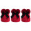 3pcs Kids Knitting Hat with Pompons and Bowknot 4