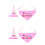 4Stk Rosa Hundebandanas Baumwolle Comfort Für & 5