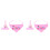 4Stk Rosa Hundebandanas Baumwolle Comfort Für & 2