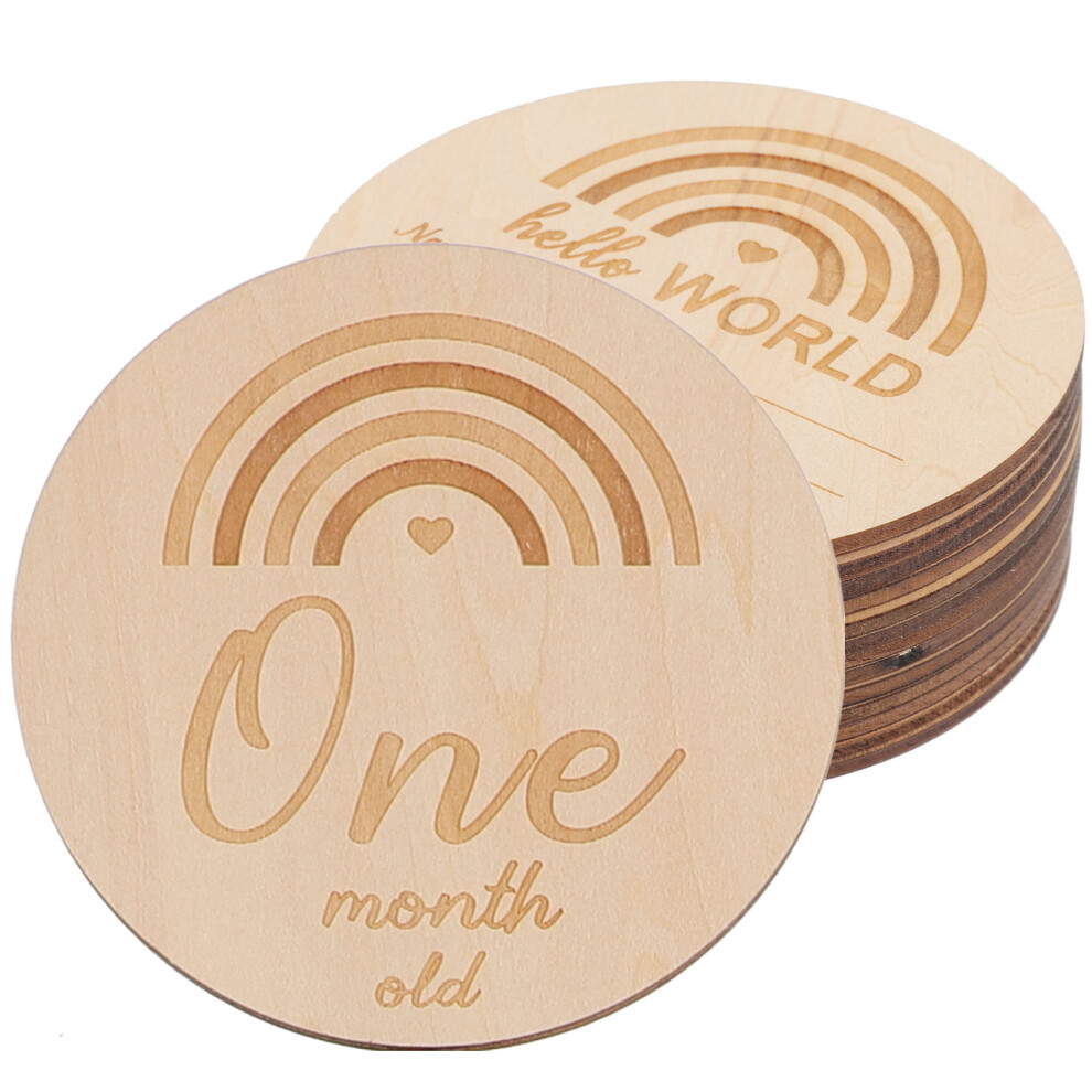 13Pcs Baby Milestone Cards Months Signs Newborn Photography Props Ohphcall