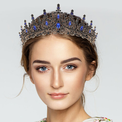 Rhinestone Tiara Vrouwen Bruiloft Balavond Feestmaal 2
