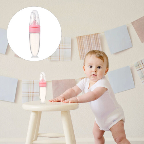 2 Silicone Babyvoeding Spreider Babyfles 2