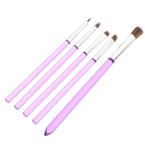 5pcs Cake Decorating Brushes Fondant Painting Tools Kit